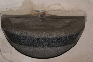 Série de 3 bénitiers d'appui