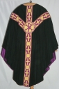 Ornement noir 1 : chasuble