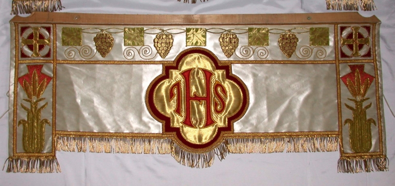 Garniture de dais de procession