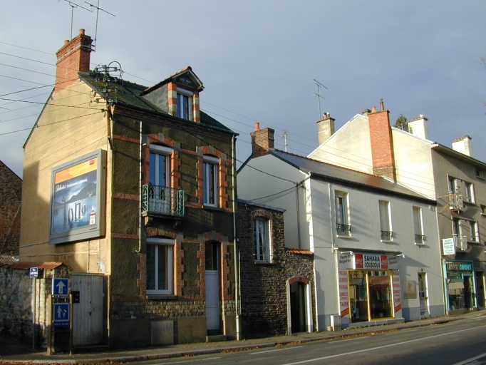 Maison à boutique, 8 et 10 rue de Vern (Rennes)
