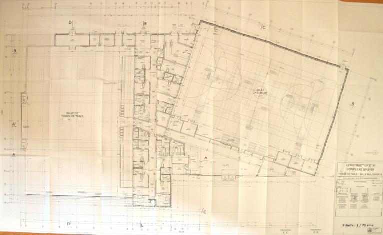 Complexe sportif de la Vigne, rue des Moulins (Thorigné-Fouillard)