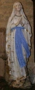 Statue : Vierge, dite Notre-Dame de Lourdes (Saint-Aubin-du-Pavail fusionnée en Châteaugiron en 2017)