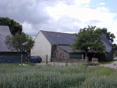 Alignement de maisons, la Piardais (Plélan-le-Grand)