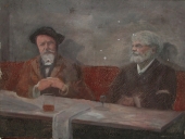 Tableau : Raoul Ponchon et Jean Richepin