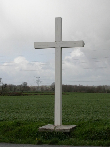 Croix de chemin, près de la Chesnaie (Chancé fusionnée en Piré-Chancé en 2019)