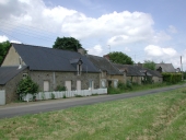 Alignement de maisons, la Galonnière (Combourg)