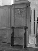 Stalle, ancienne collégiale, actuellement église Sainte-Marie-Madeleine (Champeaux)