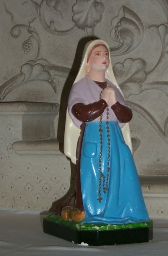 Statuette : sainte Bernadette