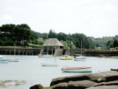 Moulin à mer du Grand Traouïero, la Chaussée (Trégastel)