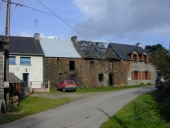 Alignement de quatre maisons, le Val (Renac)