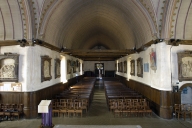 Décor de charpente : sablières, entraits, lambris de couvrement