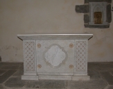 Ensemble du maître-autel : autel, tabernacle