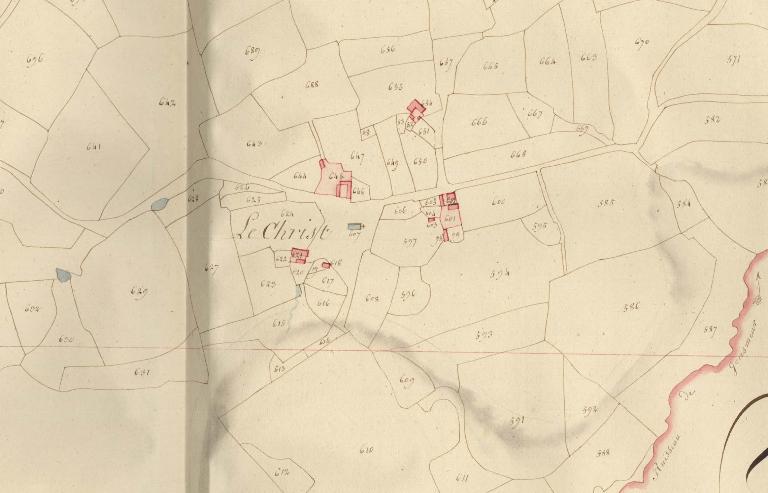 Hameau de la chapelle de Christ (Plufur)