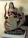 Statue : sainte Marguerite (Pluméliau fusionnée en Pluméliau-Bieuzy en 2019)