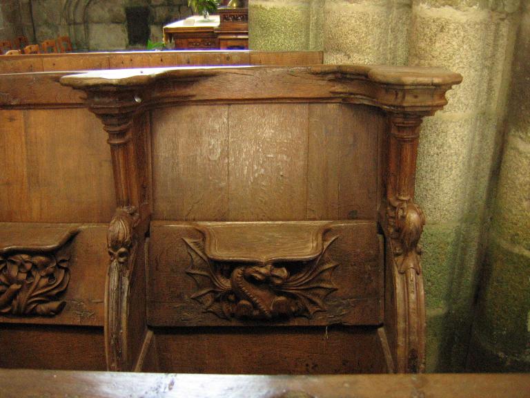 Cathédrale Saint-Tugdual : stalle 31