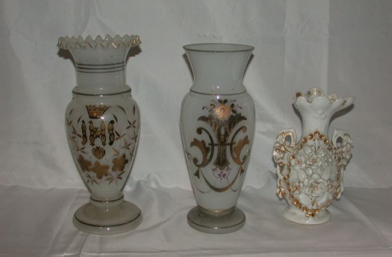 Paire de Vases d'autel