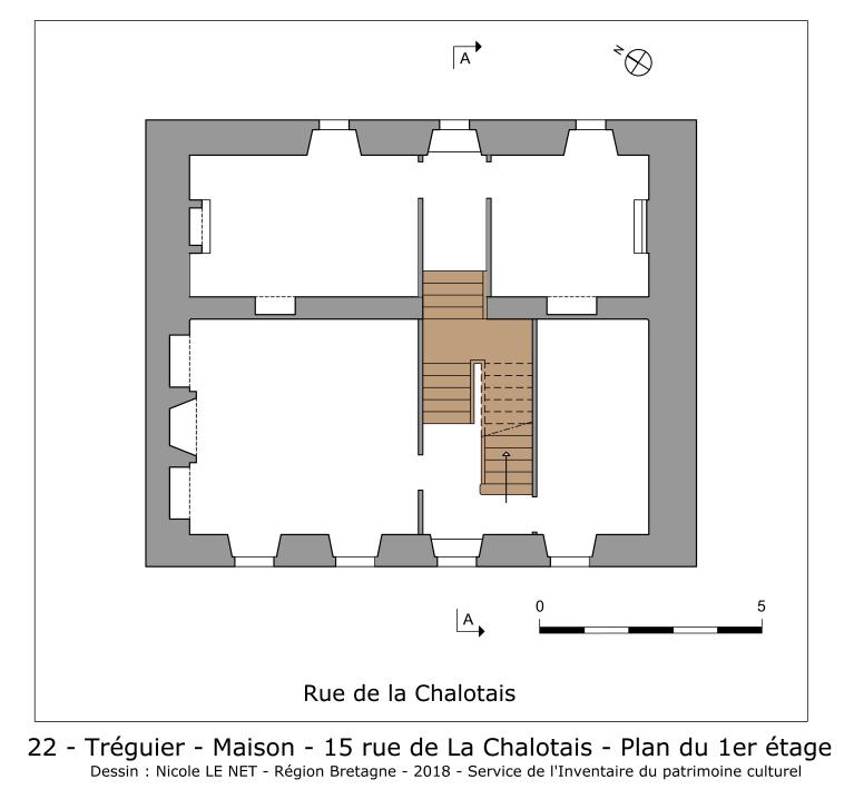 Maison, 15 rue de La Chalotais (Tréguier)