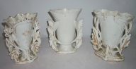 Ensemble de 3 vases d'autel