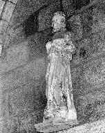 Statue : Saint Jean-Baptiste, église Saint-Pierre (Plounévez-Lochrist)