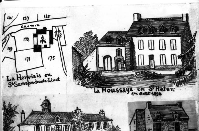 Manoir, la Houssaye (Saint-Hélen)