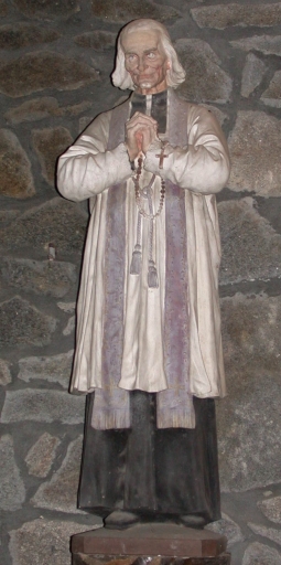 Statue sur culot : saint Jean-Marie Vianney