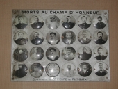 Tableau commémoratif des morts de la guerre 1914-1918 (Saint-Pierre-de-Plesguen fusionnée en Mesnil-Roc'h en 2019)