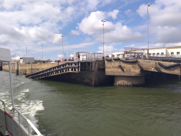 Cale débarcadère de Keroman (Lorient)