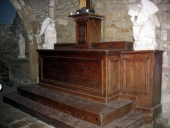 Autel ; tabernacle (maître-autel)