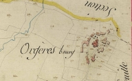 Agglomérations : bourgs et villages sur la commune d'Orgères