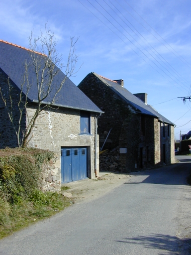 Alignement de maisons, Saint-Antoine (Pleurtuit)