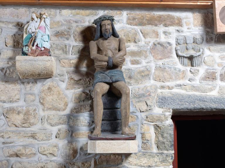 Statue : Christ aux liens, Chapelle Sainte-Christine (Plougastel-Daoulas)