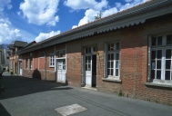 Laiterie industrielle (beurrerie) Emile Nel, puis conserverie Ravilly père et fils, puis société anonyme Rena Conserves et Salaisons de Bretagne, 10, 12 rue Jean Guy (Rennes)