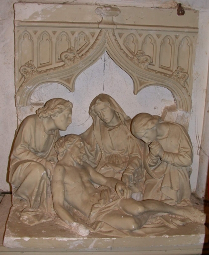 Groupe sculpté : Déposition