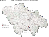Les ponts et passerelles de la commune de Berrien