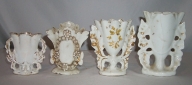 Ensemble de 4 vases d'autel