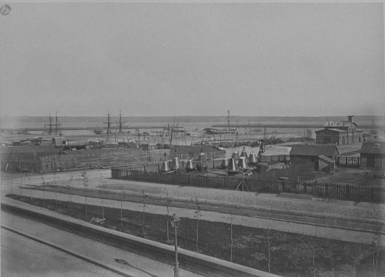 Port dit de Porstrein, puis dit port Napoléon, port de commerce (Brest)