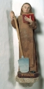 Statue : saint Fiacre