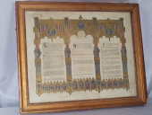 Ensemble de 3 canons d'autel