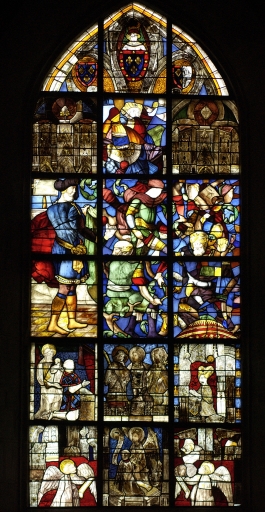 Verrière de la baie 16 : Arbre de Jessé