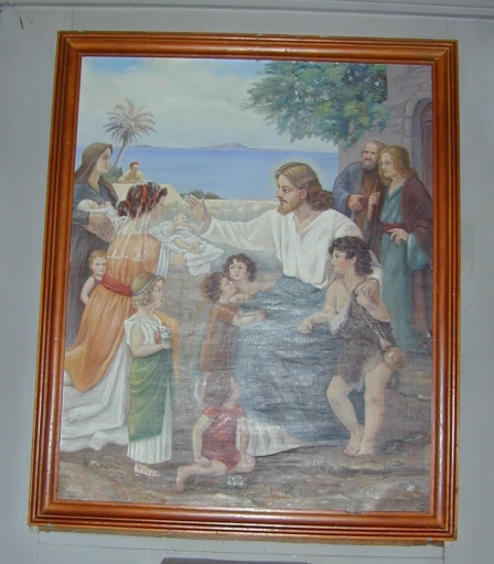 Tableau : Jésus et les Enfants