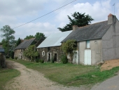 Alignement de maisons, Tru (La Chapelle-de-Brain)