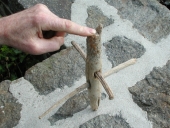 Filets à pieux : rayes (Planguenoual fusionnée en Lamballe-Armor en 2019)