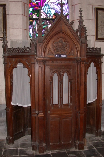 Ensemble de 2 confessionnaux