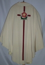 Ornement blanc 2 : chasuble