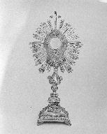 Ostensoir 1, basilique Notre-Dame-du-Roncier (Josselin)