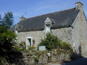 Maison, rue du Presbytère (Bieuzy fusionnée en Pluméliau-Bieuzy en 2019)