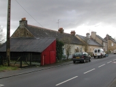 Alignement de maisons, 43-45 rue d'Anjou (Argentré-du-Plessis)