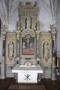 Retable latéral sud : autel et retable