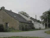 Alignement de maisons, les Brûlais (Sainte-Marie)