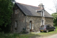 Moulin à farine de Kerstang, actuellement maison (Pléguien)